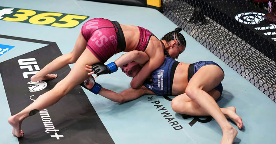 Aieza Bertolso earns UFC contract via first-round submission on DWCS